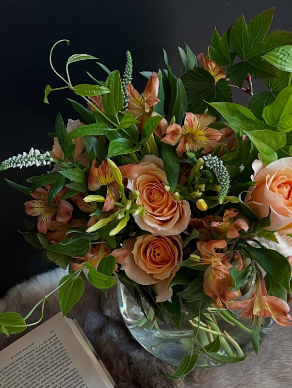 定期配達便のお花